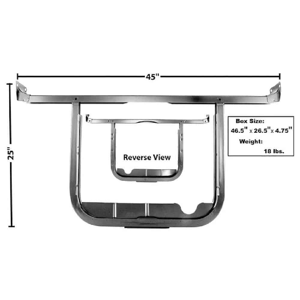 GLA4155 Rad Support Assembly